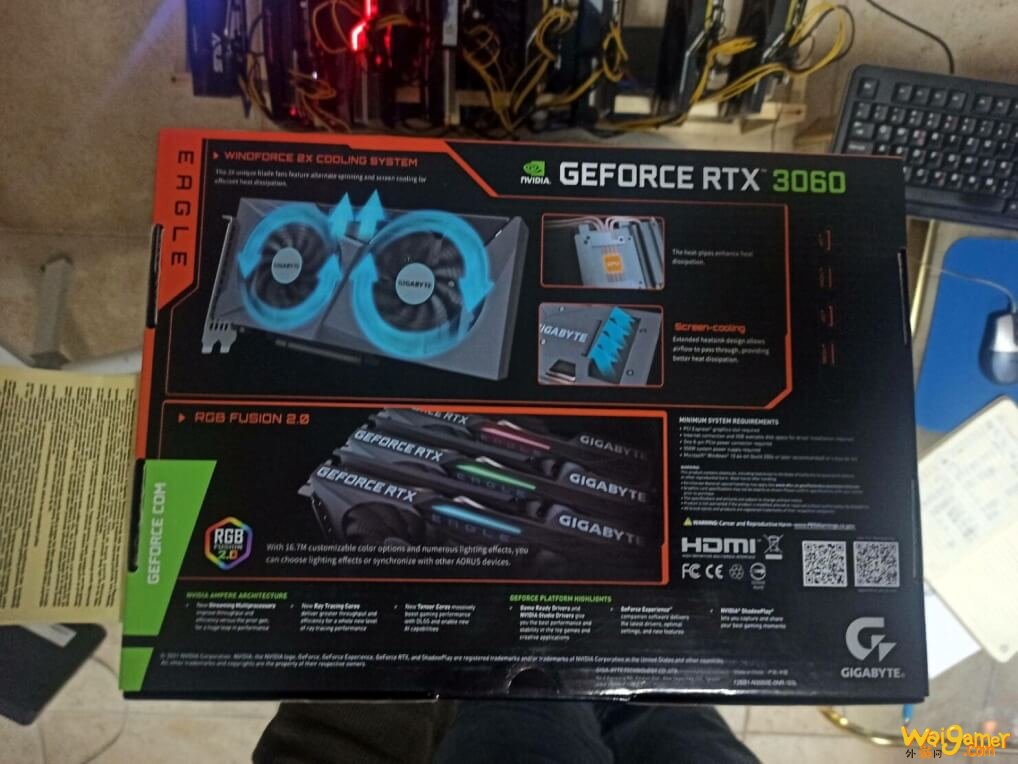 外媒：12GB RTX 3060将在2月25日开卖