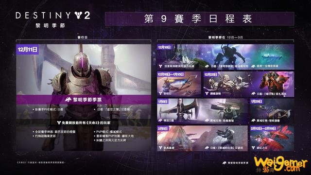 继续肝！《命运2》全新黎明赛季直播情报汇总