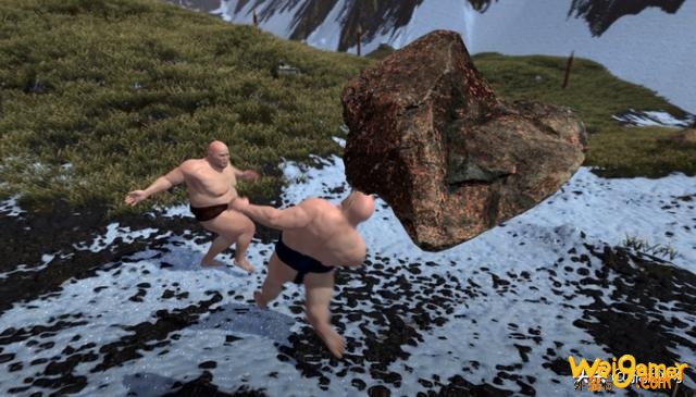 steam又一款免费沙雕游戏特别好评,会乳摇的猛男肉搏谁顶得住?