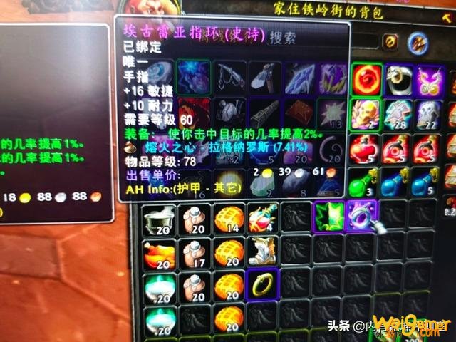 魔兽世界怀旧服:埃古拿了容易配装 就这么简单?迅击表示不服气