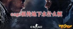 csgo祖传地下水什么梗