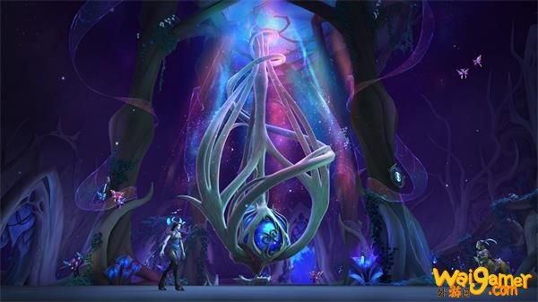 《魔兽世界》9.0暗影国度炽蓝仙野介绍