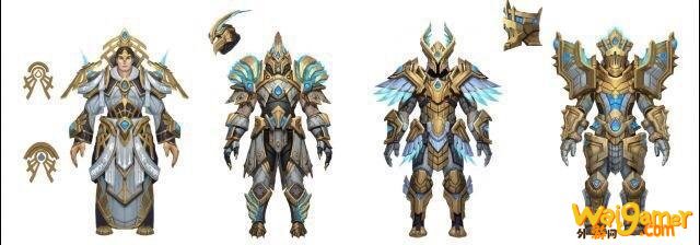 《魔兽世界》9.0基瑞安三系护甲外观一览