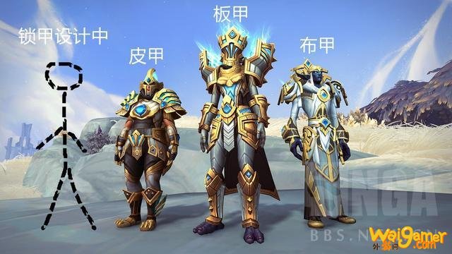 《魔兽世界》9.0基瑞安三系护甲外观一览