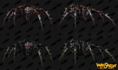《魔兽世界》9.0邪恶战争蜘蛛外观预览