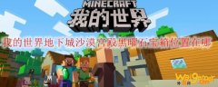 我的世界地下城沙漠宫殿黑曜石宝箱位置在哪