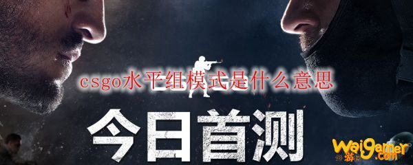 csgo水平组模式是什么意思