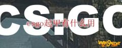 csgo起甲有什么用