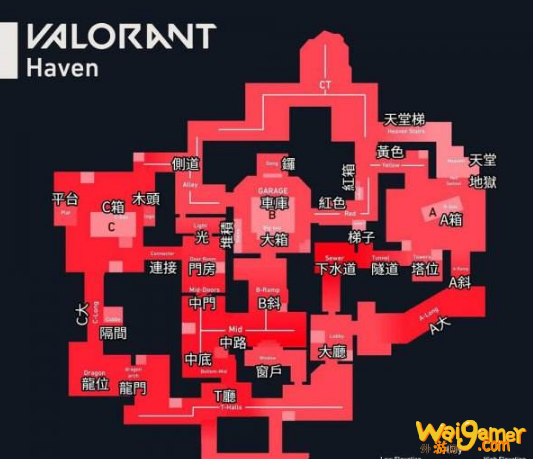 《valorant》地图报点大全
