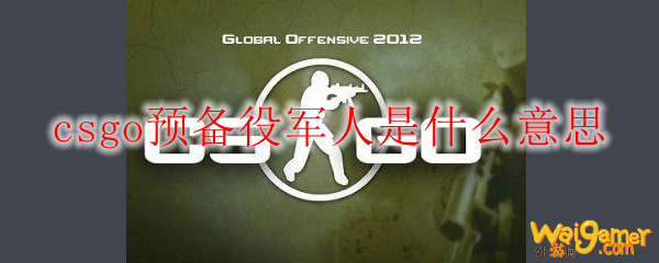 csgo预备役军人是什么意思