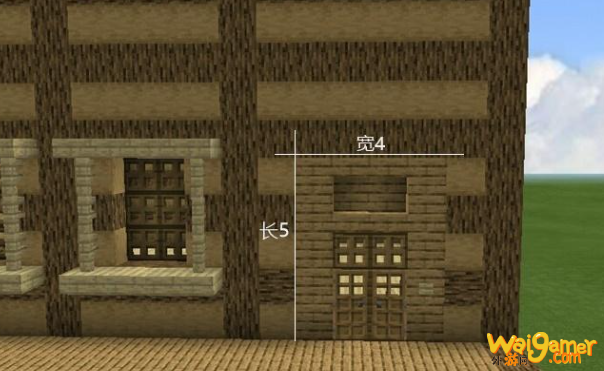 我的世界生存木屋建筑教程