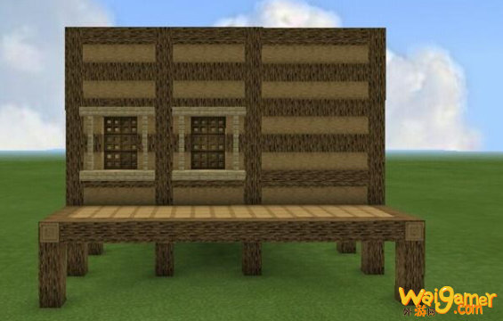 我的世界生存木屋建筑教程