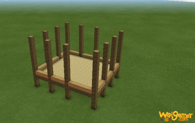 我的世界生存木屋建筑教程