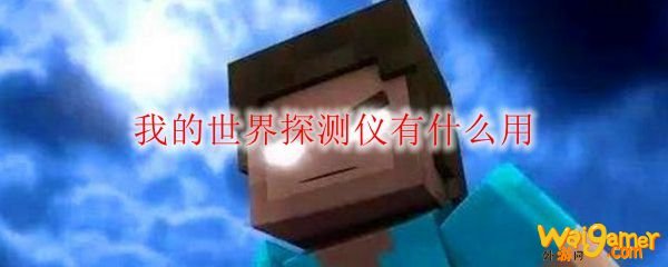 我的世界探测仪有什么用