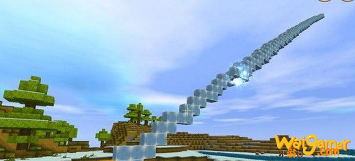 迷你世界天梯的做法