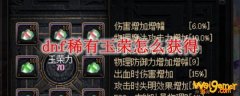 dnf稀有玉荣怎么获得