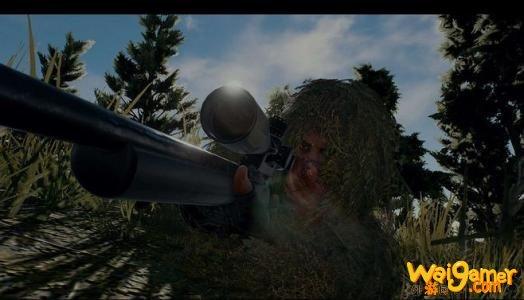 绝地求生旋转枪怎么弄