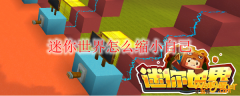 迷你世界怎么缩小自己
