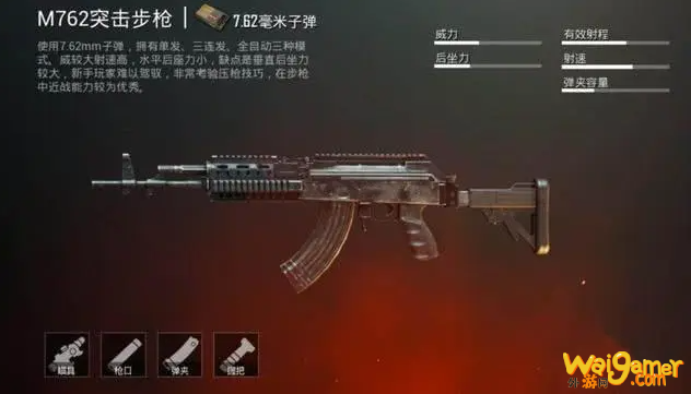 绝地求生最受欢迎的枪是哪些