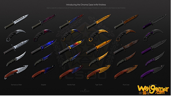 幻彩3号武器箱出什么刀