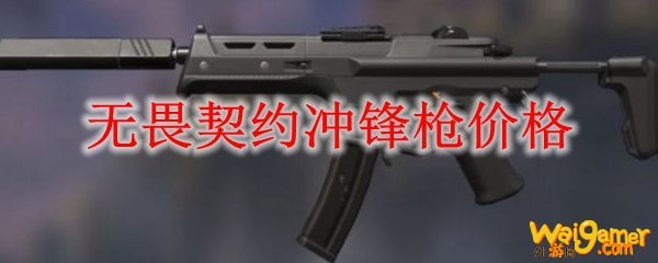无畏契约冲锋枪价格