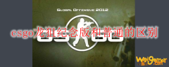 csgo龙狙纪念版和普通的区别