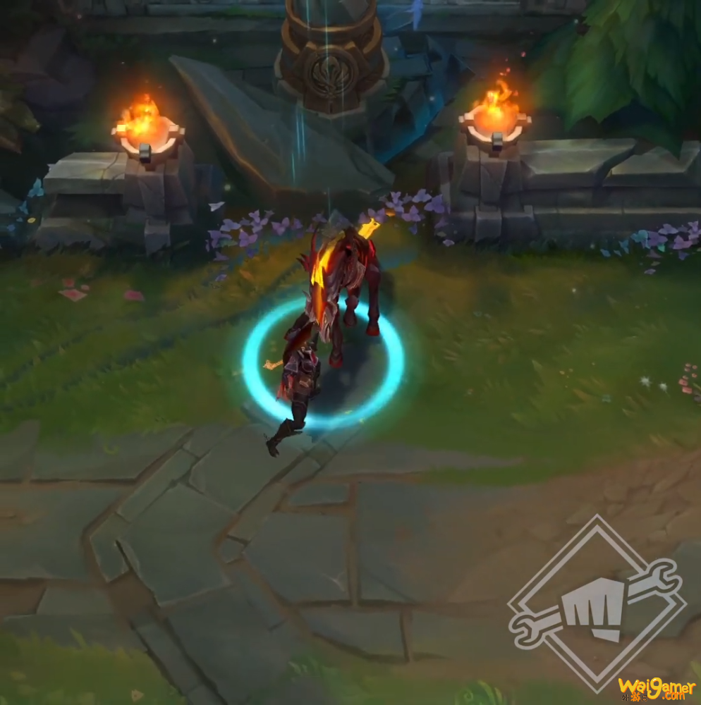 《LOL》西部魔影赛娜皮肤特效展示