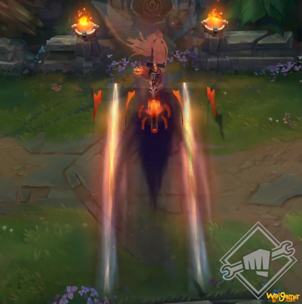 《LOL》西部魔影赛娜皮肤特效展示