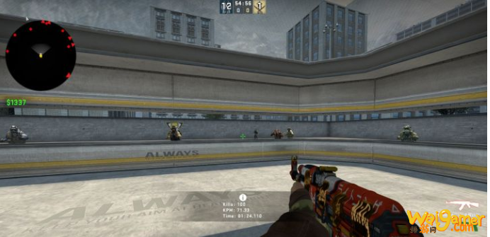 csgo急停怎么练