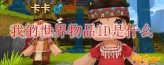 我的世界物品ID是什么