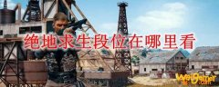 绝地求生段位在哪里看