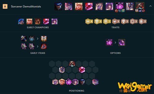 《LOL》云顶之弈10.10星守爆破六法阵容攻略