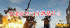 绝地求生rp分数是什么