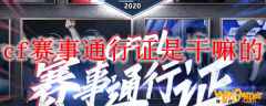cf赛事通行证是干嘛的