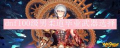 dnf100级男柔道毕业武器选择