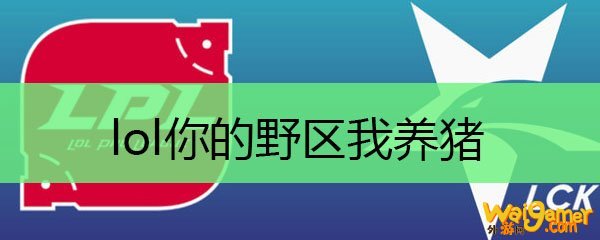 lol你的野区我养猪