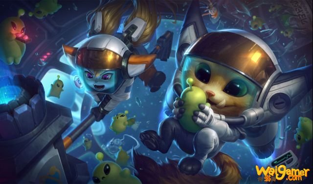 《LOL》宇航员纳尔皮肤特效展示