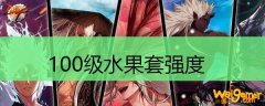 100级水果套强度
