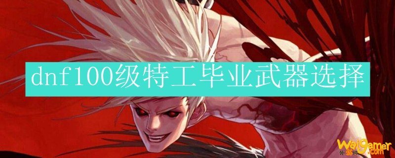 dnf100级特工武器选择