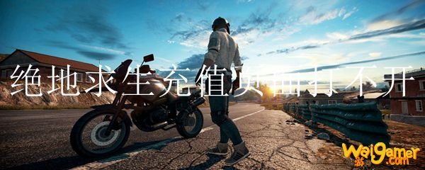 绝地求生充值页面打不开