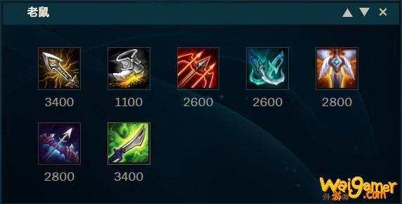 《LOL》10.9下路丛刃流老鼠天赋出装介绍