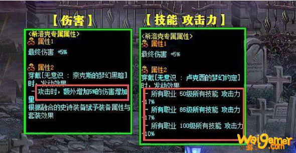 《DNF》希洛克词条介绍