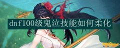 dnf100级鬼泣技能如何柔化