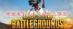 绝地求生上不去是什么情况
