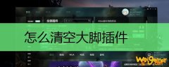 怎么清空大脚插件