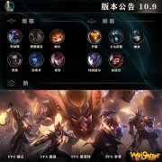 《LOL》10.9版本停机维护结束时间4月30日