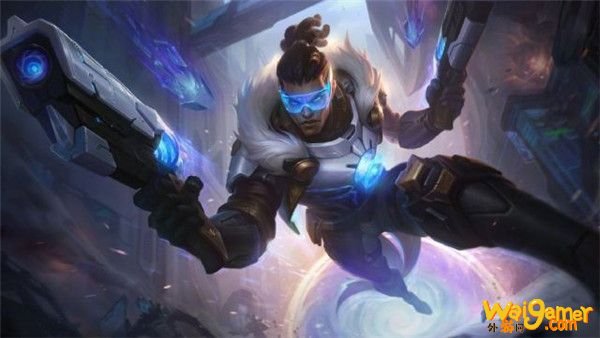 《LOL》未来战士卢锡安特效展示