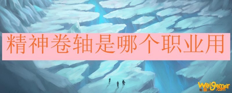 精神卷轴是哪个职业用