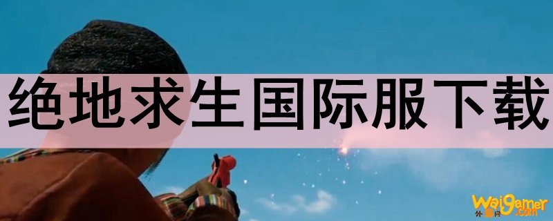 绝地求生国际服下载