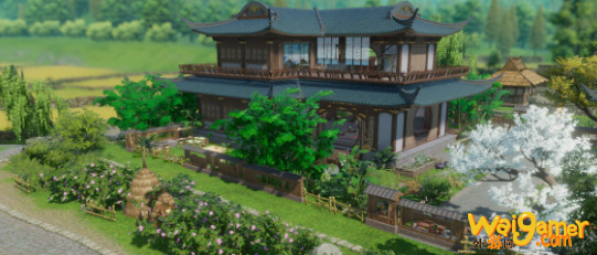 《剑网3》家园广陵邑12号地皮介绍